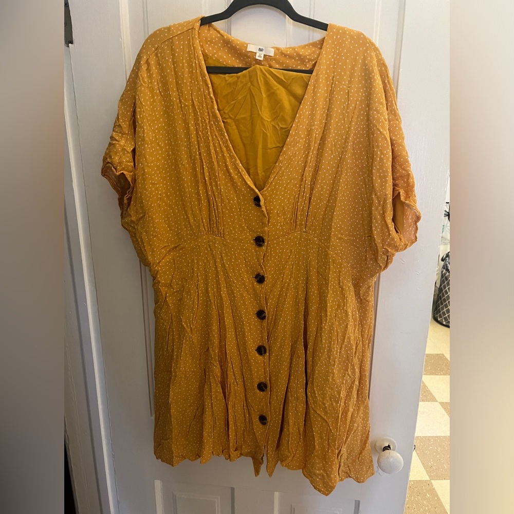 BP mustard sundress